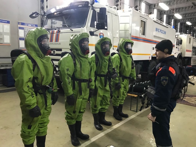 Полевой выход Управления РХБ защиты