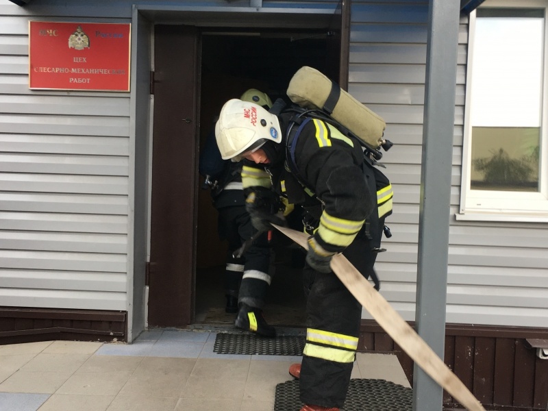 Проведение учебной пожарной тревоги