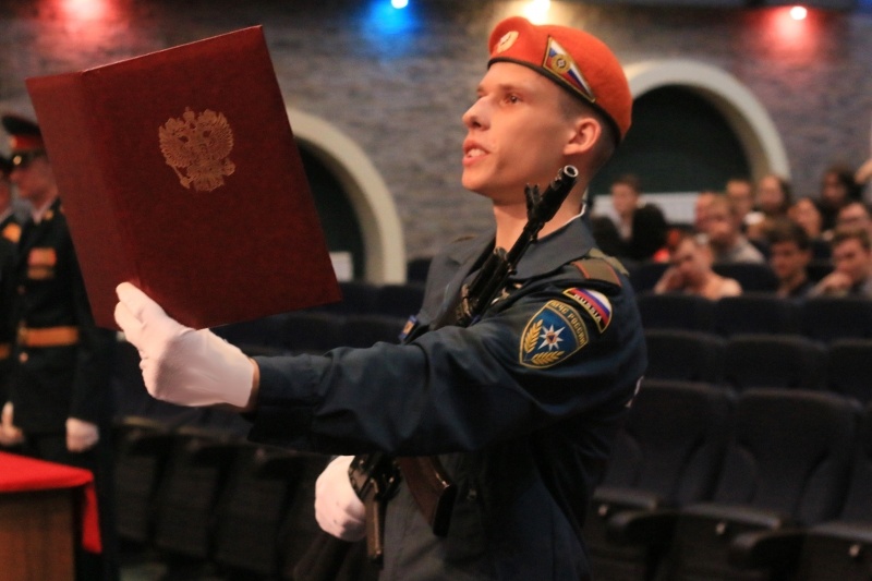 Принятие Военной присяги молодым пополнением Центра