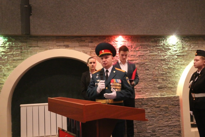 Торжественная клятва кадетов МЧС