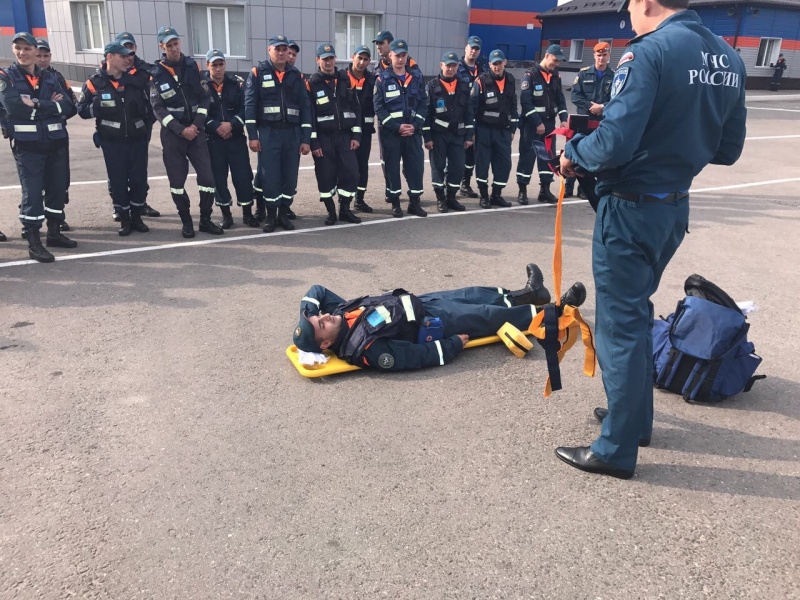 Занятия по пожарной подготовке