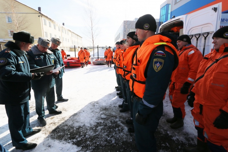 Проверка готовности сил и средств к весенним паводкам