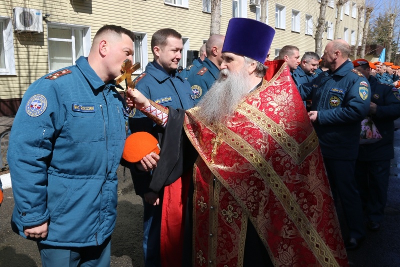 Проводы отряда в Республику Южная Осетия