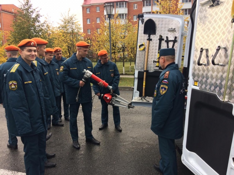 Торжественное мероприятие, посвященное празднованию 86-й годовщины образования Гражданской обороны