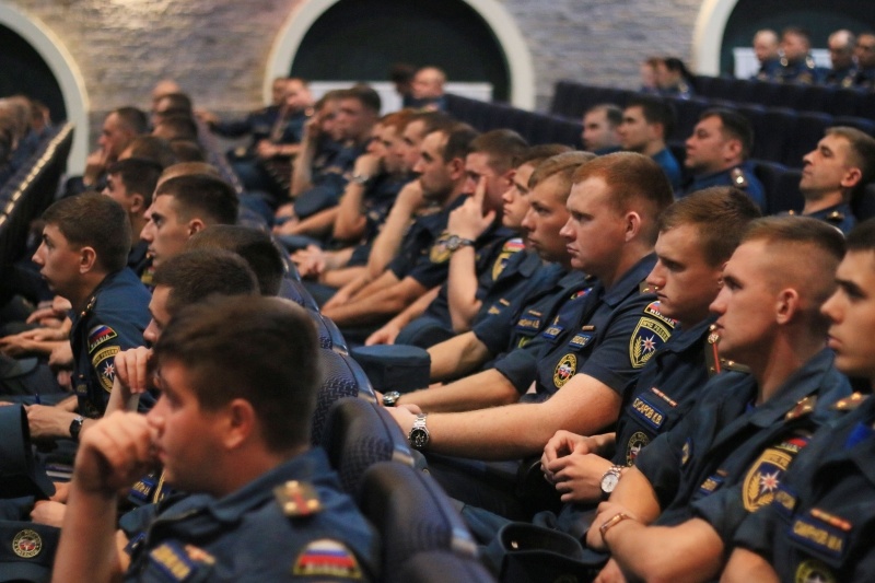 Занятие по пожарной безопасности с должностными лицами, привлекаемыми к несению дежурства