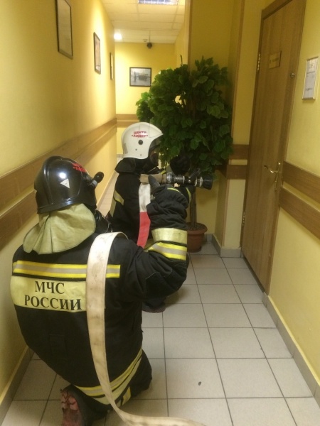 Учебная пожарная тревога