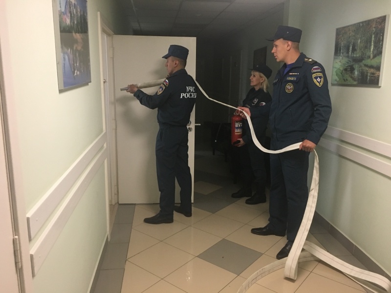 Учебная пожарная тревога