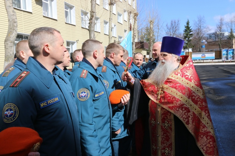 Проводы отряда в Республику Южная Осетия