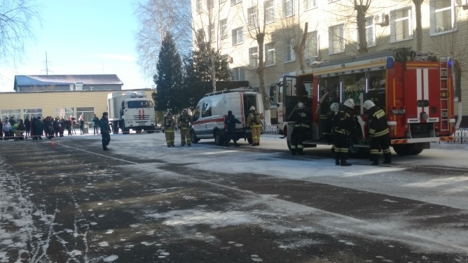 Учебная пожарная тревога