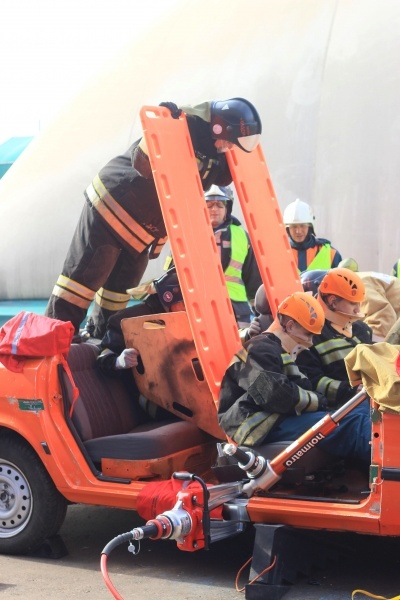 Соревнования по проведению аварийно-спасательных работ при ликвидации ДТП