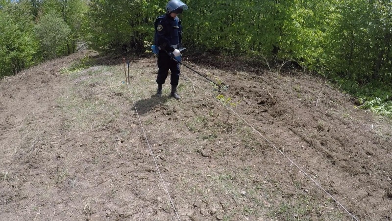 Продолжается проведение пиротехнических работ в Республике Южная Осетия