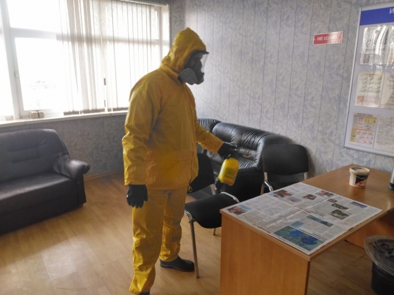 Проведение дезинфекции в поселении Раменское