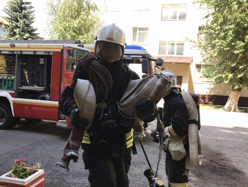 Сборы с личным составом пожарных команд