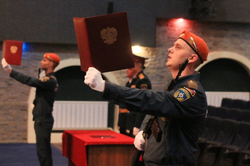 Принятие Военной присяги молодым пополнением Центра