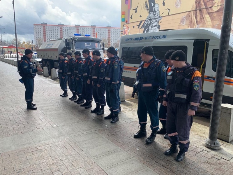 Дезинфекция Курского вокзала
