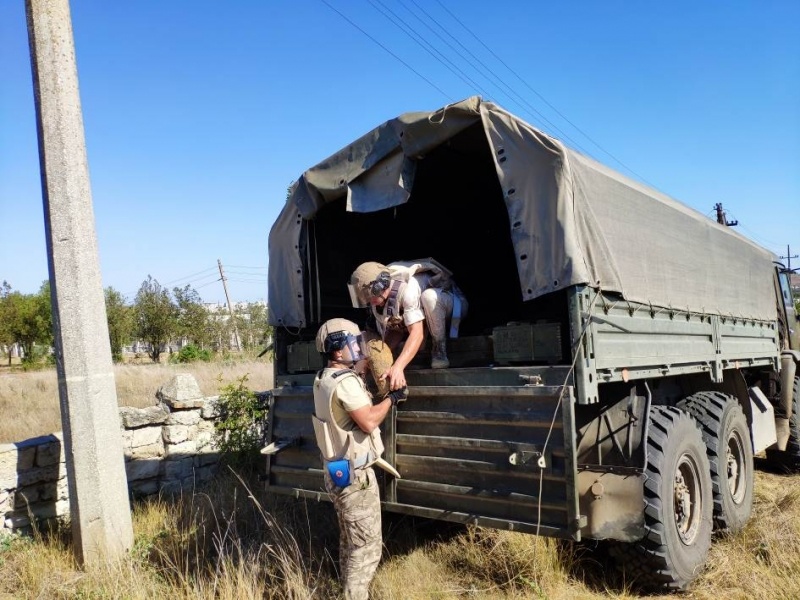 Проведение пиротехнических работ в Республике Крым