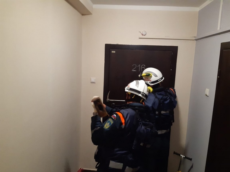 Спасатели Центра оказали помощь маленькому ребенку