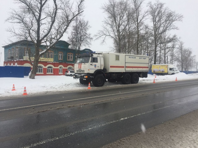Центром "Лидер" развернуты мобильные пункты обогрева из-за непогоды