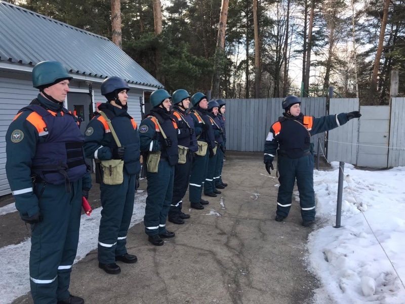 Стрельбы сборов молодого пополнения