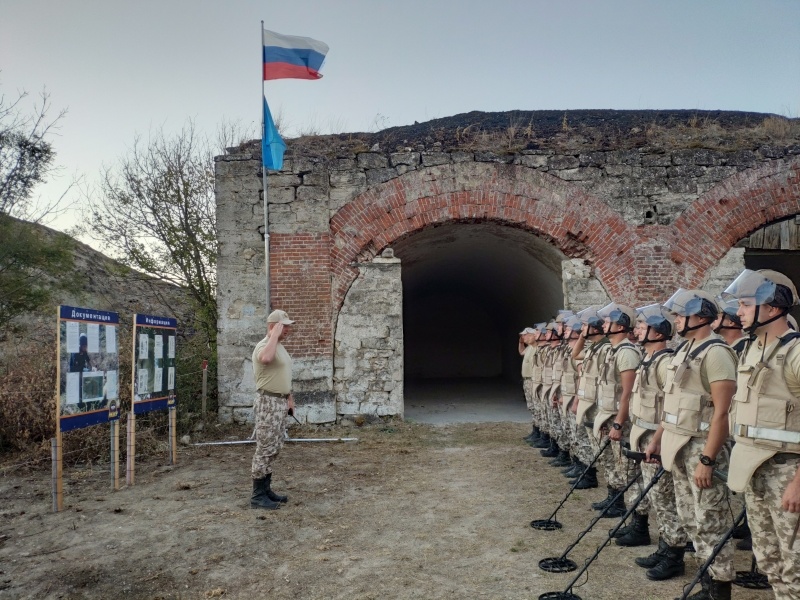 Проведение пиротехнических работ в Республике Крым