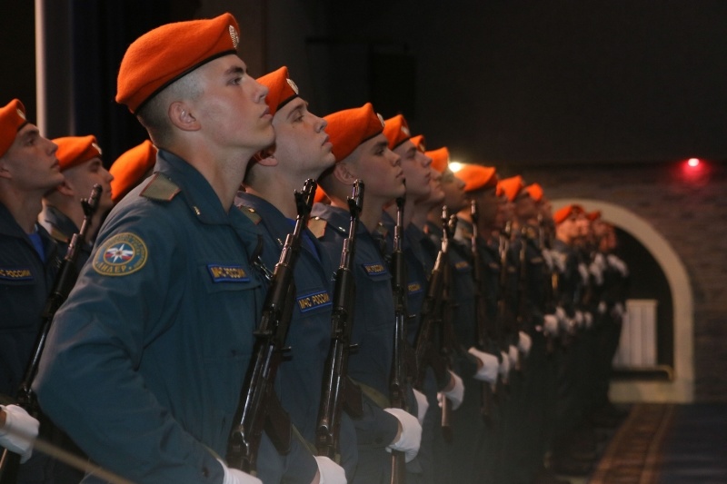 Принятие Военной присяги молодым пополнением Центра