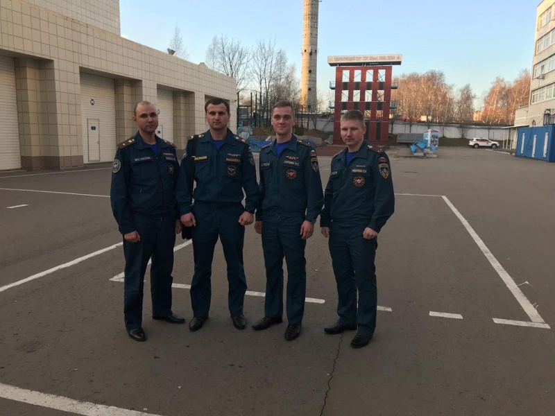 Продолжается обучение сотрудников Центра по профессии "Пожарный"