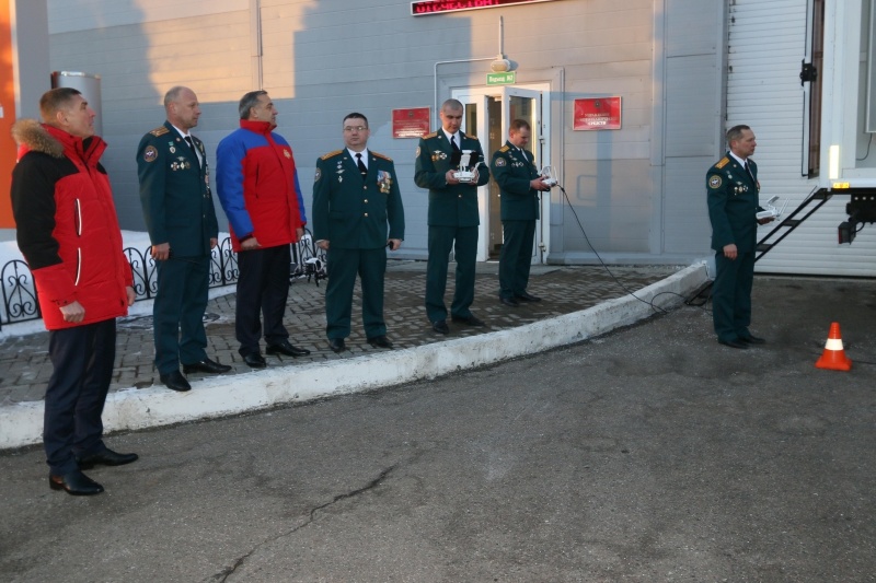 МЧС России отметил День защитника Отечества на территории Центра "Лидер"