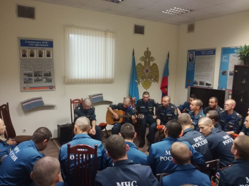Проведение досуга личным составом базы (обеспечения)
