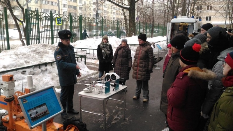 Занятия в школе №45
