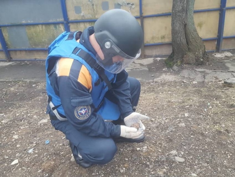 Обезвреживание взрывоопасного предмета