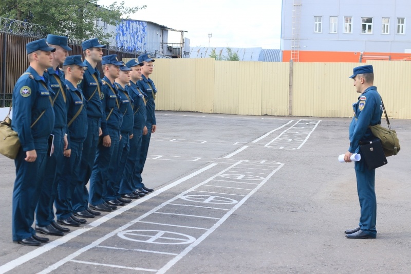 Занятия с сержантами