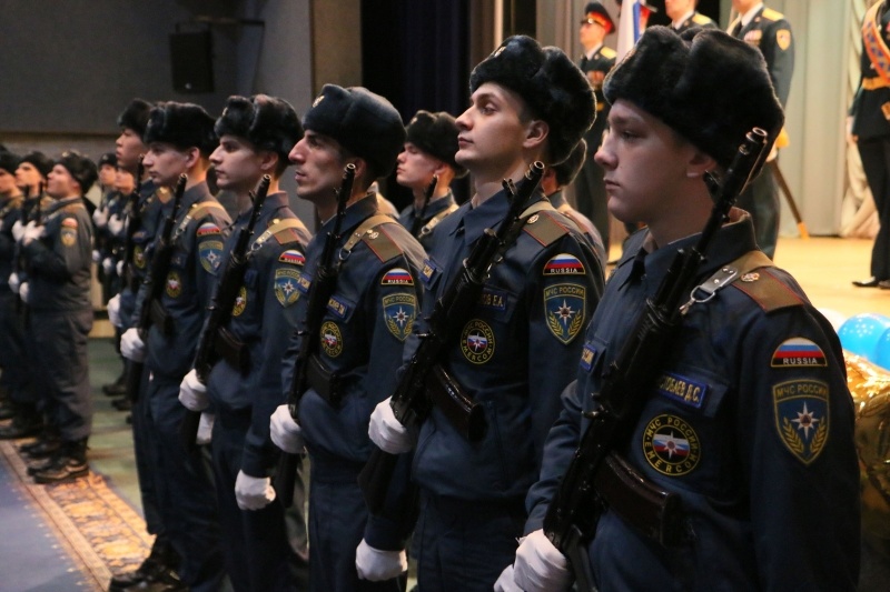 Принятие Военной присяги молодым пополнением Центра