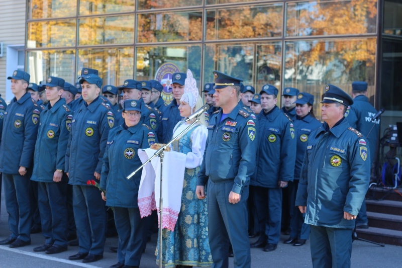 Встреча отряда из Крымского Федерального округа