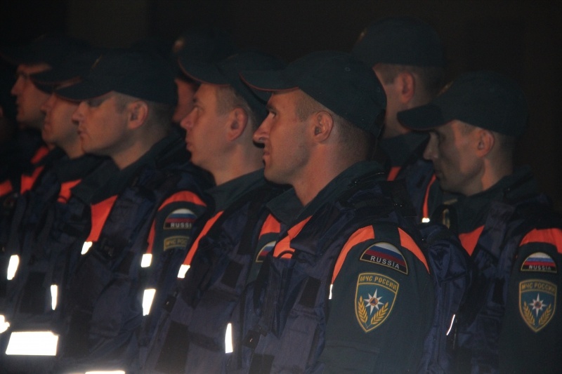 Проводы отряда, убывающего в Республику Казахстан
