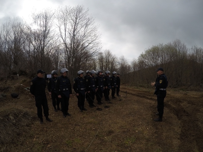 Продолжается проведение пиротехнических работ в Республике Южная Осетия