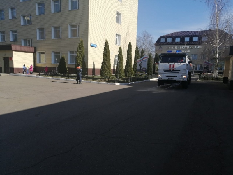Профилактика коронавирусной инфекции в Центре продолжается