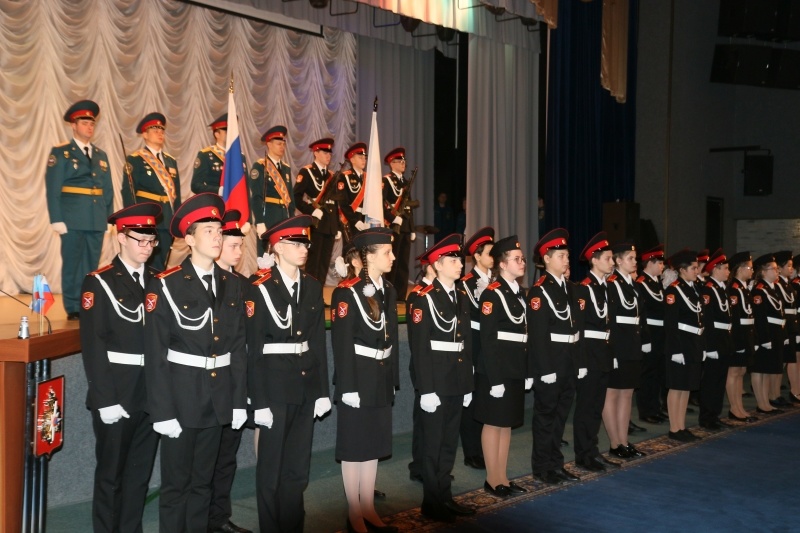 Торжественная клятва кадетов МЧС