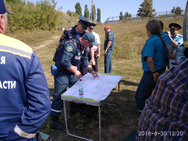 Водолазные спуски с целью обнаружения ВОП