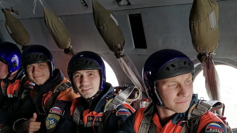 Завершились сборы по воздушно-десантной подготовке
