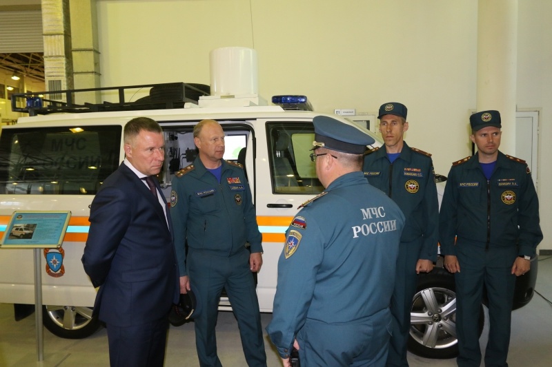 Глава МЧС России проверил боеготовность Центра «Лидер» 