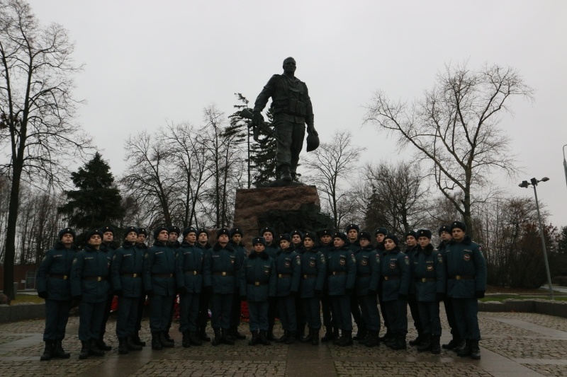 Посещение личным составом мемориального комплекса Парк Победы на Поклонной горе