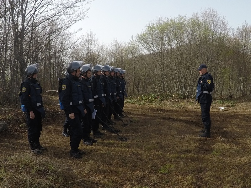 Продолжается проведение пиротехнических работ в Республике Южная Осетия