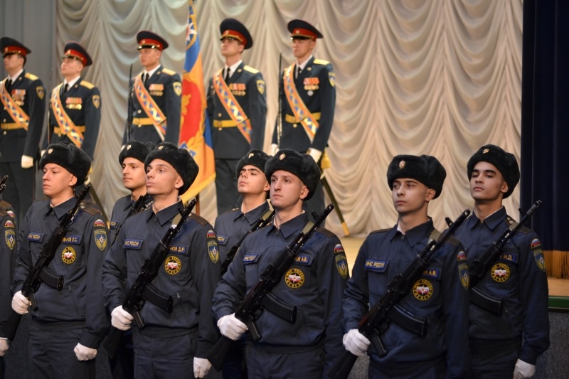 Принятие Военной присяги молодым пополнением Центра