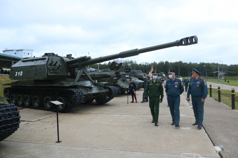Открытие международного конкурса «Аварийный район»
