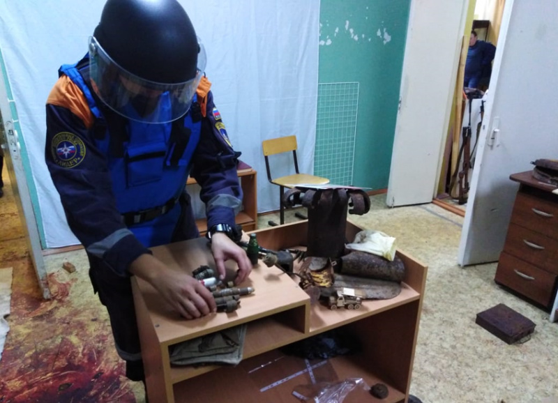 Выезд пиротехников Центра