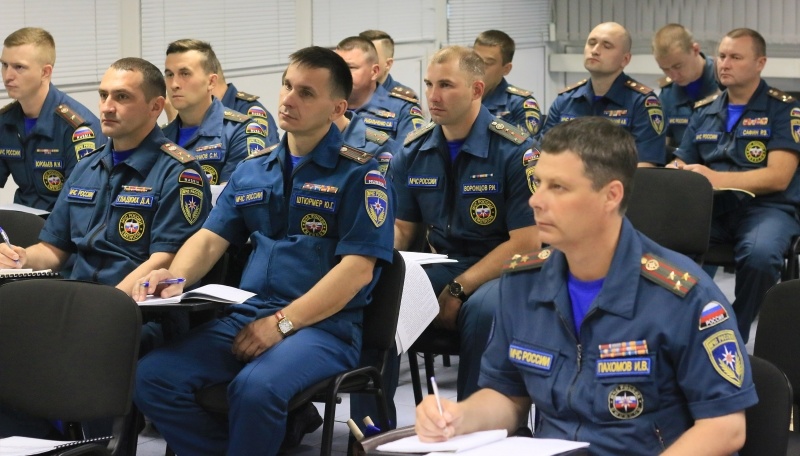 Занятия с личным составом группы командирской подготовки № 1