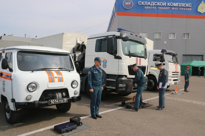 Смотр готовности отряда