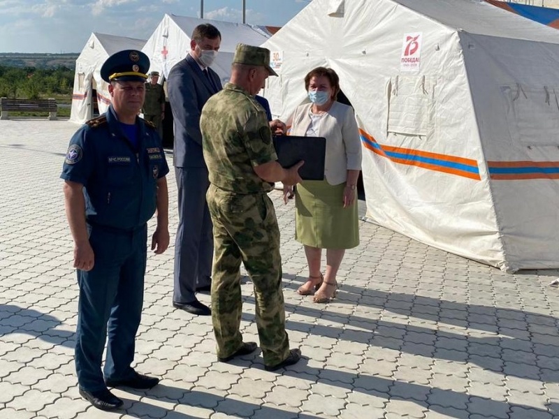 Участие в специальном учении по военно-политической работе "Сплоченность - 2020"