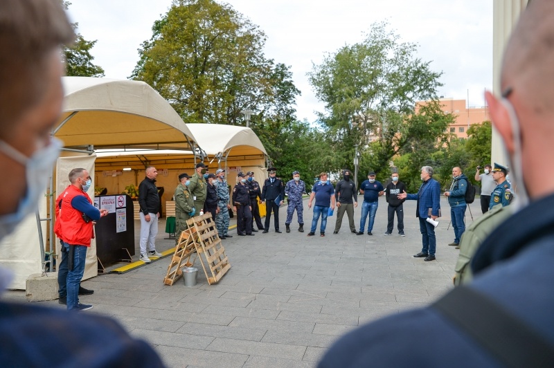 Совместная тренировка прошла успешно 