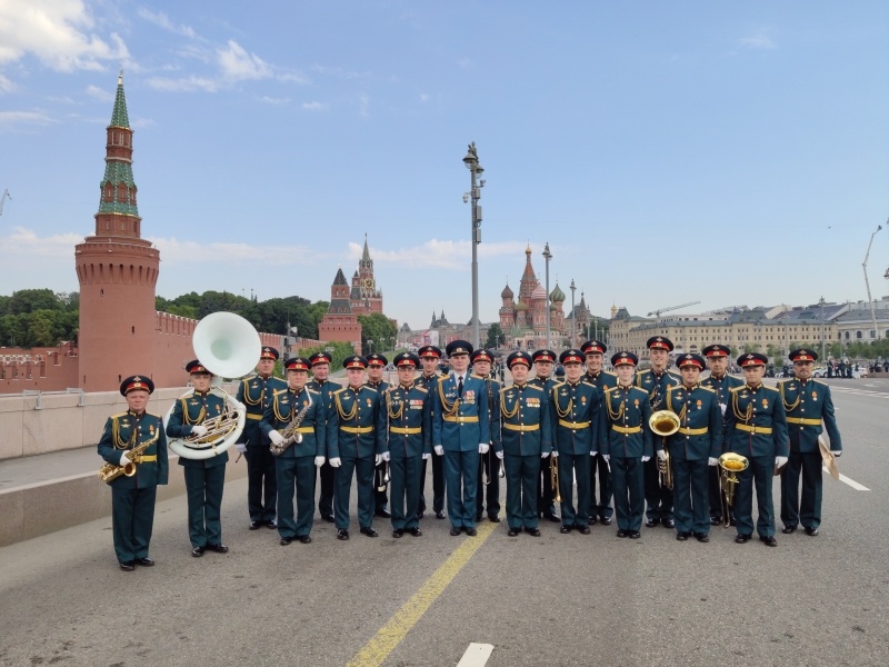 Оркестр Центра принял участие в Параде Победы на Красной площади